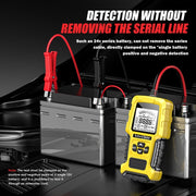 FOXSUR 12V/24V Automotive Lead-acid Battery Internal Resistance Rapid Analyzer(Yellow)