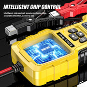 FOXSUR 12V/24V Automotive Lead-acid Battery Internal Resistance Rapid Analyzer(Yellow)