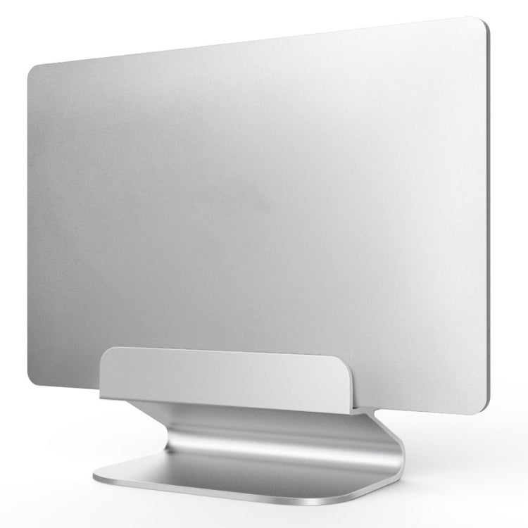 AhaStyle ST07 Laptop Stand Tablet Vertical Aluminum Desktop Storage Base(Silver)