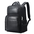 Bopai 61-125031 Large-capacity First-layer Cowhide Business Laptop Backpack With USB+Type-C Port(Black) - free shipping - PMC TechLife - Order now!