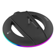 For Sony PS5 Slim IPEGA Universal Game Console Vertical Cooling Base Holder, Color: Colorful Black