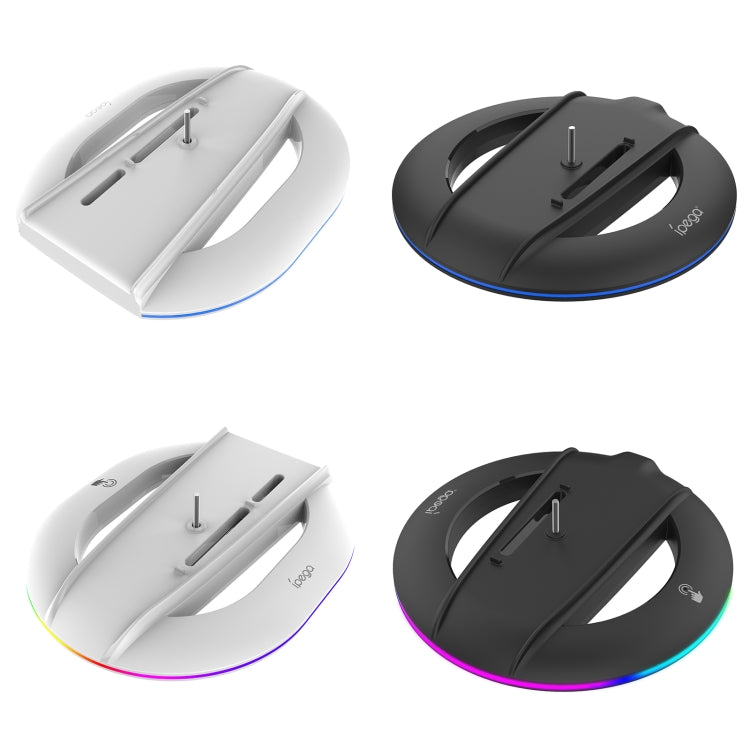 For Sony PS5 Slim IPEGA Universal Game Console Vertical Cooling Base Holder, Color: Colorful White