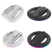 For Sony PS5 Slim IPEGA Universal Game Console Vertical Cooling Base Holder, Color: Colorful White