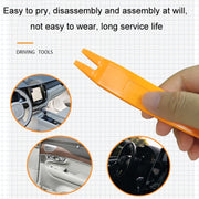 10pcs Driving Recorder Hidden Wire Car Audio Disassembly Assembly Tool, Color: Black