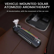 Solar Car Smart Spray Aromatherapy Machine Parking Sign(Gray)