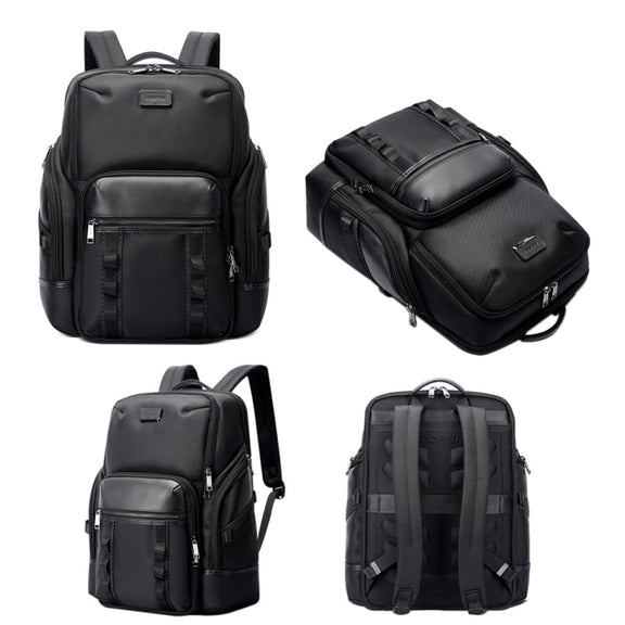 Bopai 61-123561 Large Capacity Business Trip Laptop Backpack(Black)
