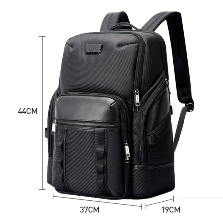 Bopai 61-123561 Large Capacity Business Trip Laptop Backpack(Black)