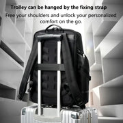 Bopai 61-123561 Large Capacity Business Trip Laptop Backpack(Black)
