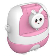 A19B 2.0-Inch 720P HD Reversible Camera Cartoon Children Mini Digital Printing Camera(Pink)