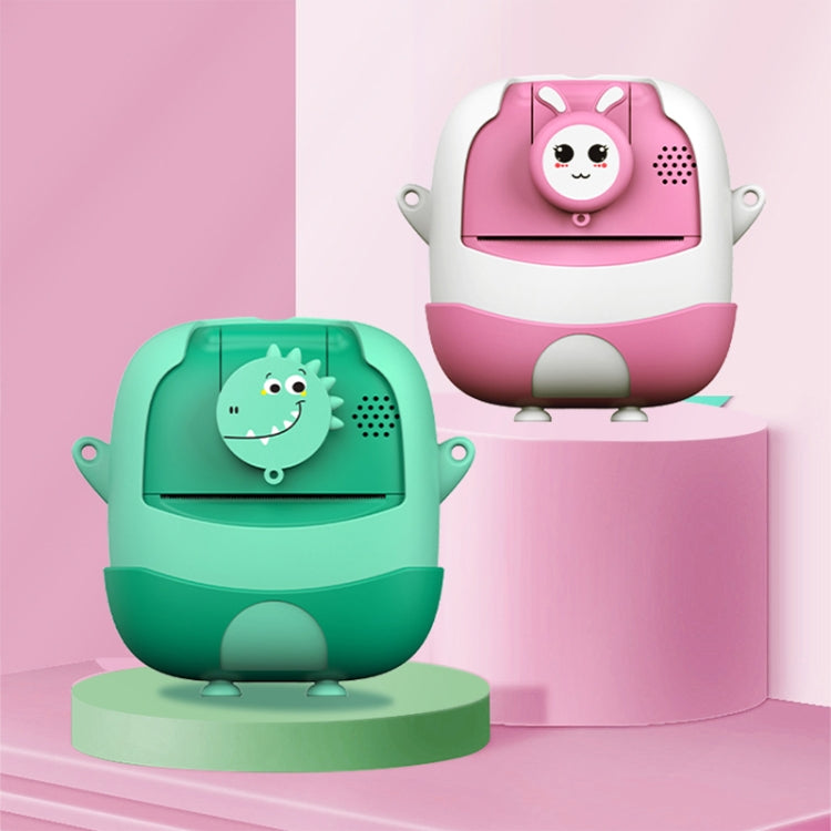 A19B 2.0-Inch 720P HD Reversible Camera Cartoon Children Mini Digital Printing Camera(Green)
