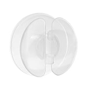 Multi-functional Data Cable Organizer Hole-free Plug Fixer Small Objects Hanger(Transparent)
