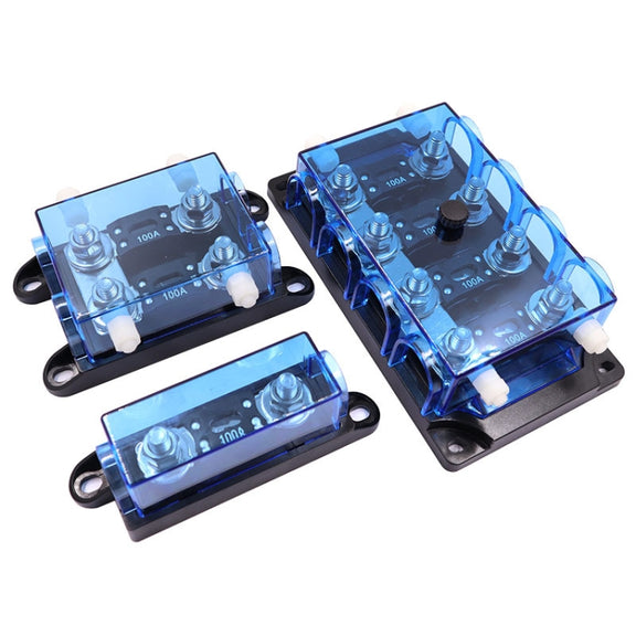 ANM Plug-in Car Yacht Fuse Holder, Specifications: Two-way With 2 Spare Fuses