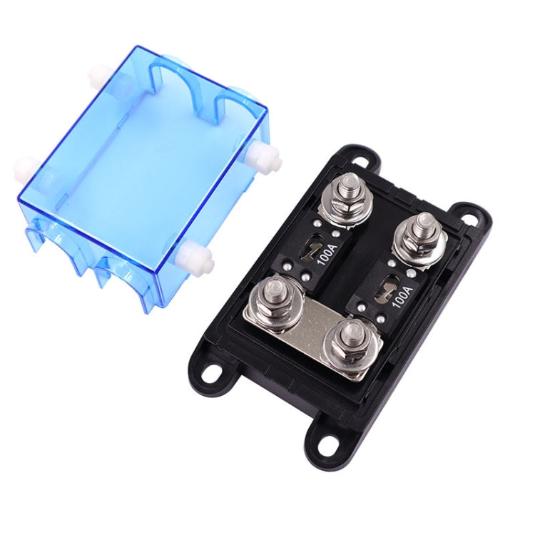 ANM Plug-in Car Yacht Fuse Holder, Specifications: Two-way With 2 Spare Fuses