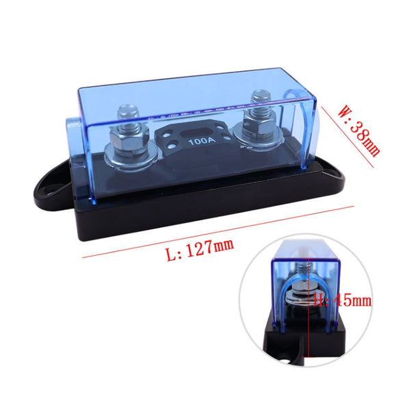 ANM Plug-in Car Yacht Fuse Holder, Specifications: Two-way With 2 Spare Fuses