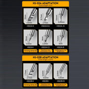 FNIRSI Portable Constant Temperature Soldering Iron Set, Model: HS-02A Standard-B Round Tip