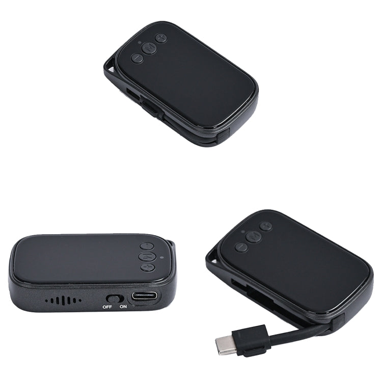 C20 HD Intelligent Noise Reduction Mini Recorder With OTG, Size: 16GB(Black)