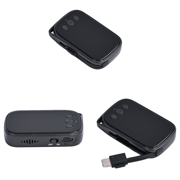 C20 HD Intelligent Noise Reduction Mini Recorder With OTG, Size: 16GB(Black)