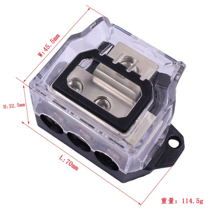 1 To 3 Car Audio Amplifier Modification Fuse Ground Box Hub