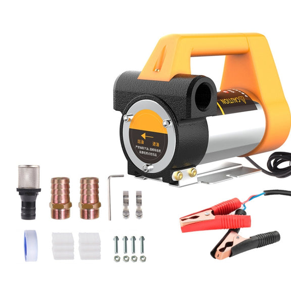Small Portable Diesel Electric Self-Priming Oil Pump, Voltage: High Power 24v Forward And Reverse