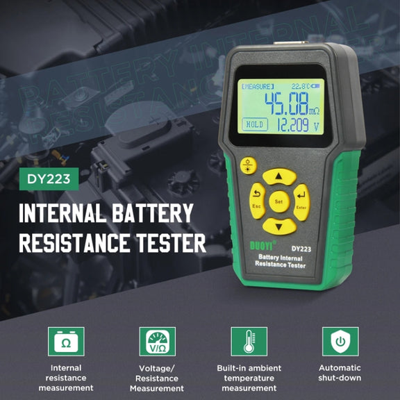 DUOYI DY223 Electrical Vehicle Voltage Testing And Fault Diagnostic Instrument(Test Clip+Guage Pen+Clip Base)