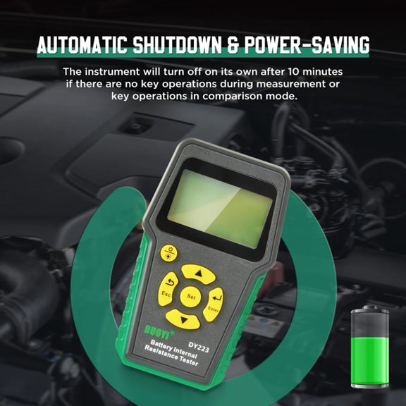 DUOYI DY223 Electrical Vehicle Voltage Testing And Fault Diagnostic Instrument(Test Clip+Guage Pen+Clip Base)