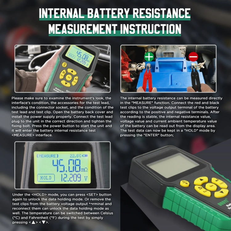 DUOYI DY223 Electrical Vehicle Voltage Testing And Fault Diagnostic Instrument(Test Clip+Guage Pen+Clip Base)