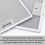 For Poweka Bosch Range Hood Filter Replacement Parts 310 x 250 x 9mm