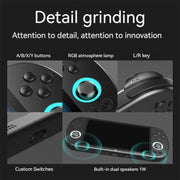 Trimui Smart Pro 4.96 Inch IPS Screen Handheld Game Console Open Source Linux System 256G(Black)
