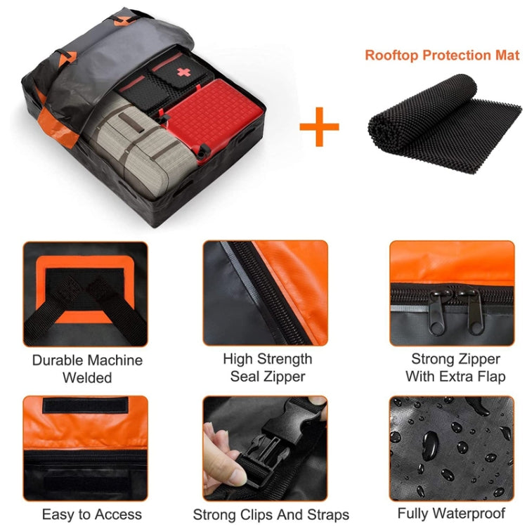 21 Inch Water-resistant Car Roof Storage Luggage Bag