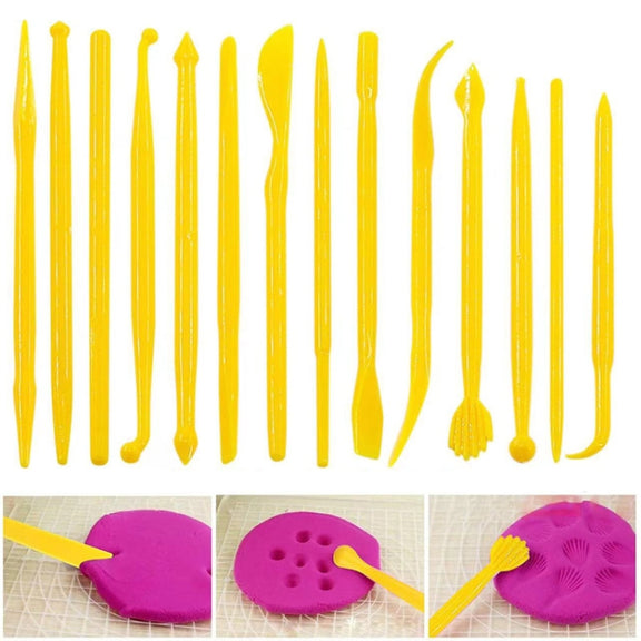 42 In 1 Clay Tools Kit Ceramics DIY Clay Sculpting Tools for Pottery Craft, Baking, Carving