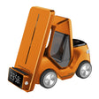 T20 5-in-1 Car-shaped Desktop Alarm Clock Wireless Charger with Atmosphere Light(Orange) - Wireless Charger by PMC TechLife | Online Shopping South Africa | PMC TechLife | Buy Now Pay Later Mobicred