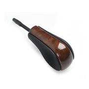 For BMW E Chassis Gear Lever Head, Universal For Left And Right Driving, Style: 1/3 Series Z4 Round Head Walnut