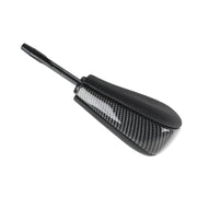 For BMW E Chassis Gear Lever Head, Universal For Left And Right Driving, Style: X1 1/3 Series Z4 Flat Head Carbon Fiber Pattern