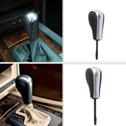 For BMW E Chassis Gear Lever Head, Universal For Left And Right Driving, Style: 1/3 Series Z4 Round Head Silver