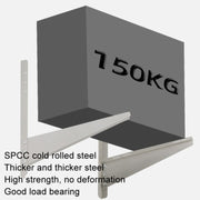 AC1512 1-2HP Thickened Cold Rolled Steel Air Conditioner Outside Unit Bracket Universal Air Conditioner Wall Mount Support