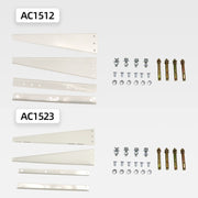 AC1512 1-2HP Thickened Cold Rolled Steel Air Conditioner Outside Unit Bracket Universal Air Conditioner Wall Mount Support