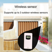 WiFi Color Screen Weather Station Temperature And Humidity Weather Forecast Clock, Model: EU Plug