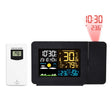 Household Color Screen Temperature And Humidity Meter Weather Forecast Projection Clock, Model: US Plug - Novelty Clock by PMC TechLife | Online Shopping South Africa | PMC TechLife | Buy Now Pay Later Mobicred