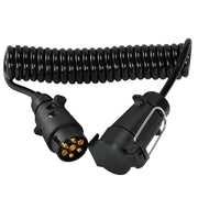 7 Core To 7 Pin Car Trailer Connector With 2m PU Spring Wire(1122)