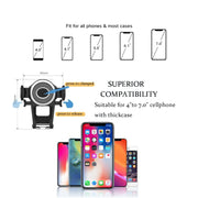 Universal Long Tube 3 Joints Adjustable Car Water Cup Position Cell Phone Holder(S0666A Silver)