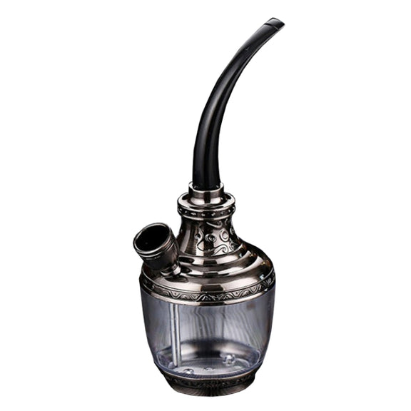 HENGDA HD-806 Dual Purpose Multifunctional Filtered Hookah With Long Hose(Black)