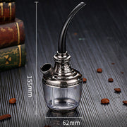 HENGDA HD-806 Dual Purpose Multifunctional Filtered Hookah With Long Hose(Black)