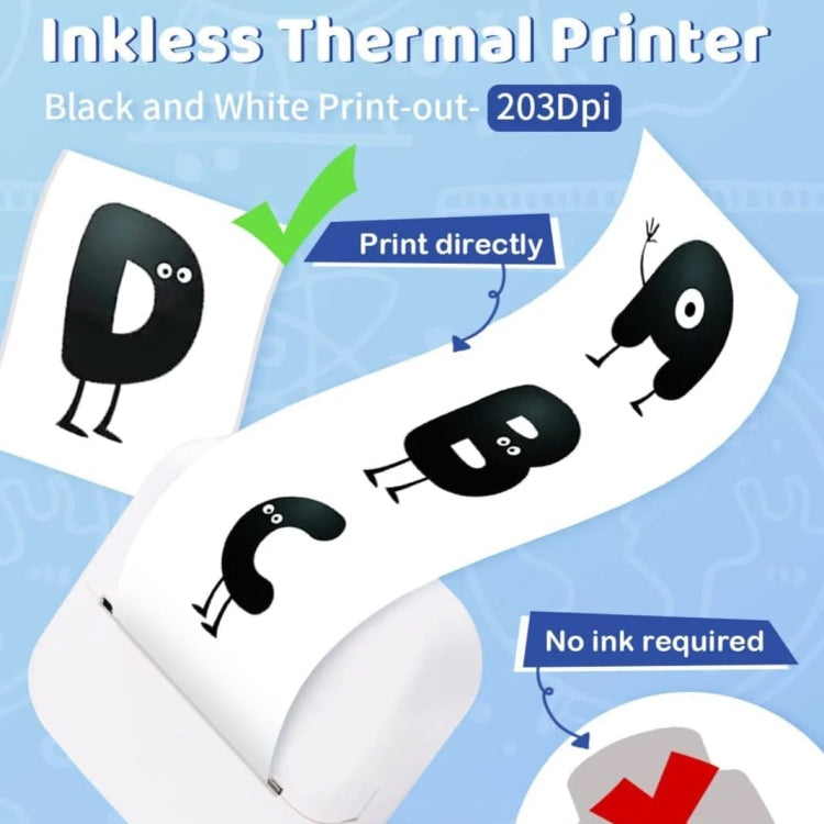 Phomemo M02X Inkless Pocket Printer Bluetooth Thermal Portable Sticker Maker Machine(Green)