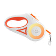 LED Light Luminous Pet Dog Leash Automatic Retractable Dog Walking Leash, Color: 3m Orange - Leashes & Chest Strap by PMC TechLife | Online Shopping South Africa | PMC TechLife | Buy Now Pay Later Mobicred