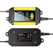 FOXSUR Cars Motorcycles 12V Lithium Cattery Charger With Battery Detection(UK Plug)