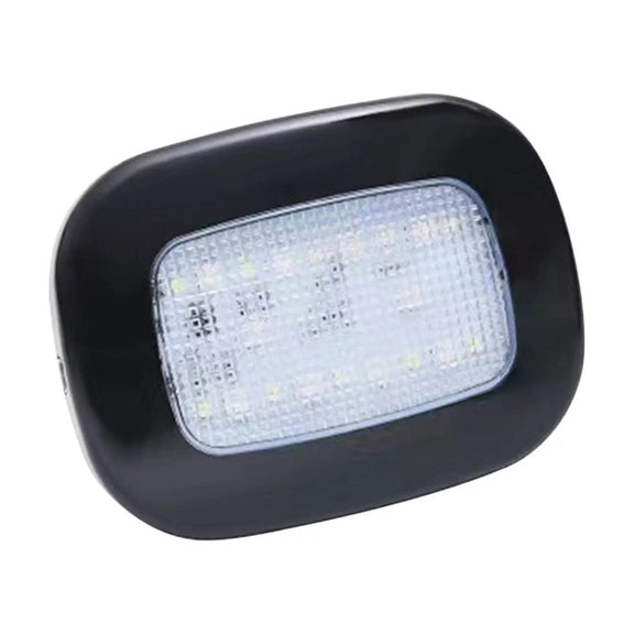 Car USB Charging Strong Magnetic Roof Reading LED Light(Black)
