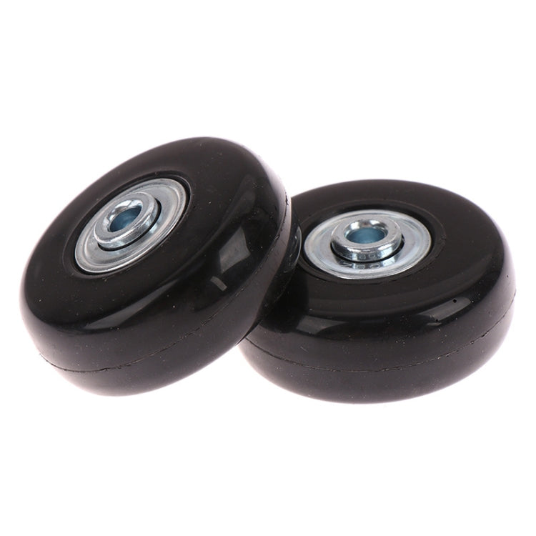 43mm x 18mm Luggage Suitcase Replacement Wheels Low Noise Spinner Wheels