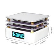 65W Welding Mini Constant Temperature Table LED Light Display, Model: With Clean Sponge