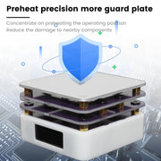 65W Welding Mini Constant Temperature Table LED Light Display, Model: With Clean Sponge