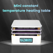 65W Welding Mini Constant Temperature Table LED Light Display, Model: With Clean Sponge